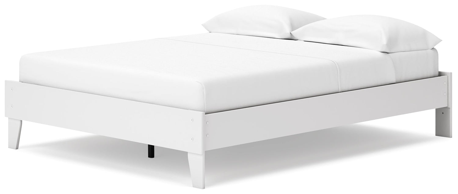 Socalle Two-tone Queen Platform Bed - EB1867-113 - Bien Home Furniture &amp; Electronics