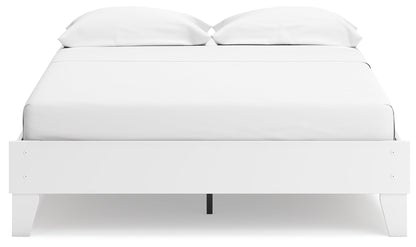 Socalle Two-tone Queen Platform Bed - EB1867-113 - Bien Home Furniture &amp; Electronics
