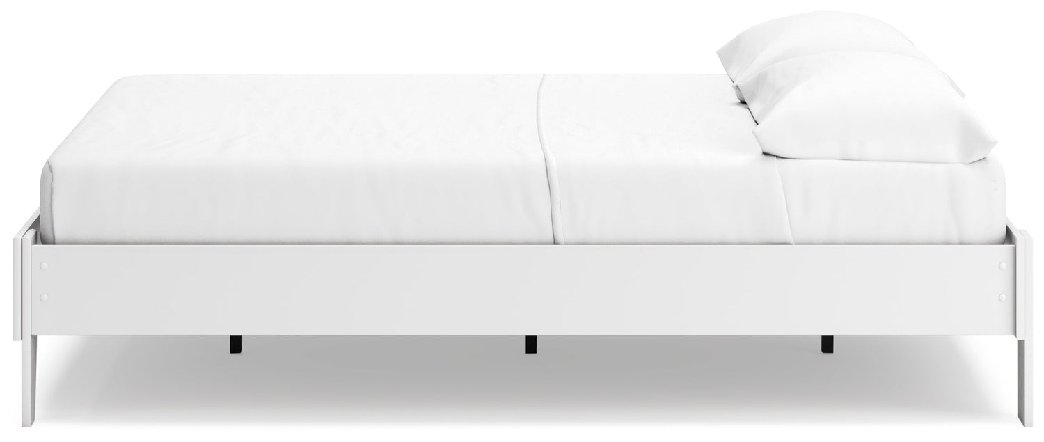 Socalle Two-tone Queen Platform Bed - EB1867-113 - Bien Home Furniture &amp; Electronics