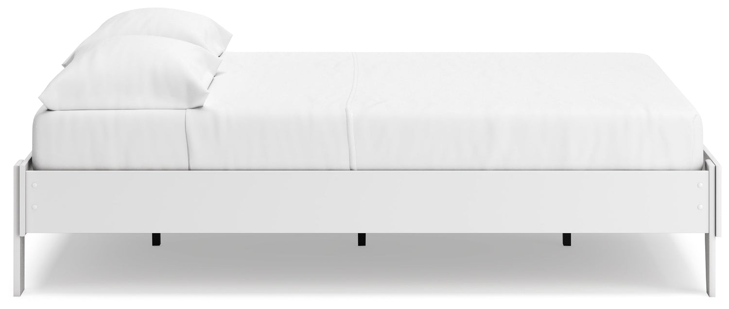 Socalle Two-tone Queen Platform Bed - EB1867-113 - Bien Home Furniture &amp; Electronics