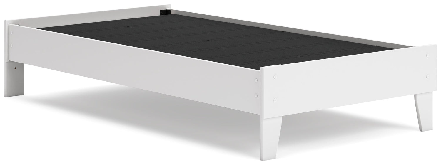 Socalle Two-tone Twin Platform Bed - EB1867-111 - Bien Home Furniture &amp; Electronics