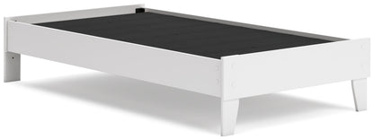 Socalle Two-tone Twin Platform Bed - EB1867-111 - Bien Home Furniture &amp; Electronics