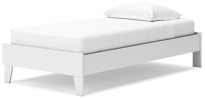 Socalle Two-tone Twin Platform Bed - EB1867-111 - Bien Home Furniture &amp; Electronics