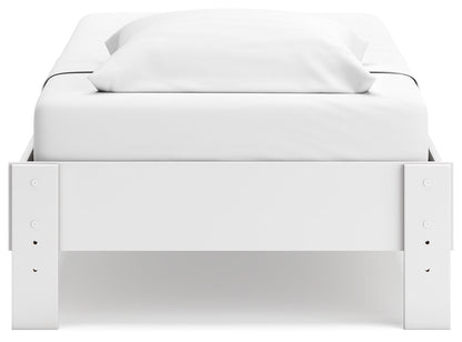 Socalle Two-tone Twin Platform Bed - EB1867-111 - Bien Home Furniture &amp; Electronics