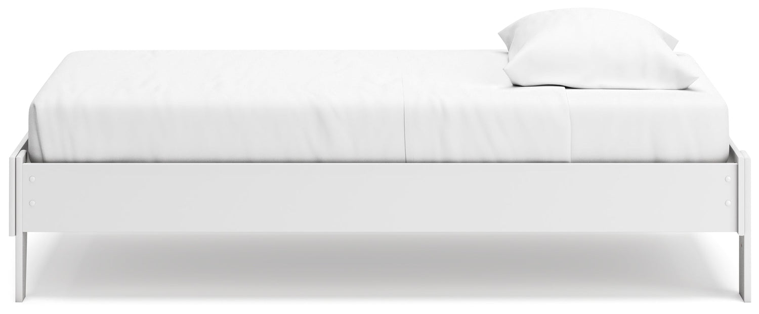 Socalle Two-tone Twin Platform Bed - EB1867-111 - Bien Home Furniture &amp; Electronics