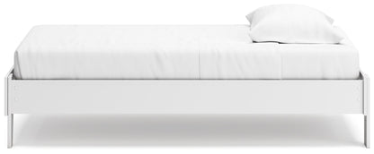 Socalle Two-tone Twin Platform Bed - EB1867-111 - Bien Home Furniture &amp; Electronics