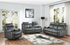 Socorro Gray GLIDER RECLINING CHAIR - 9599GRY-1 - Bien Home Furniture & Electronics