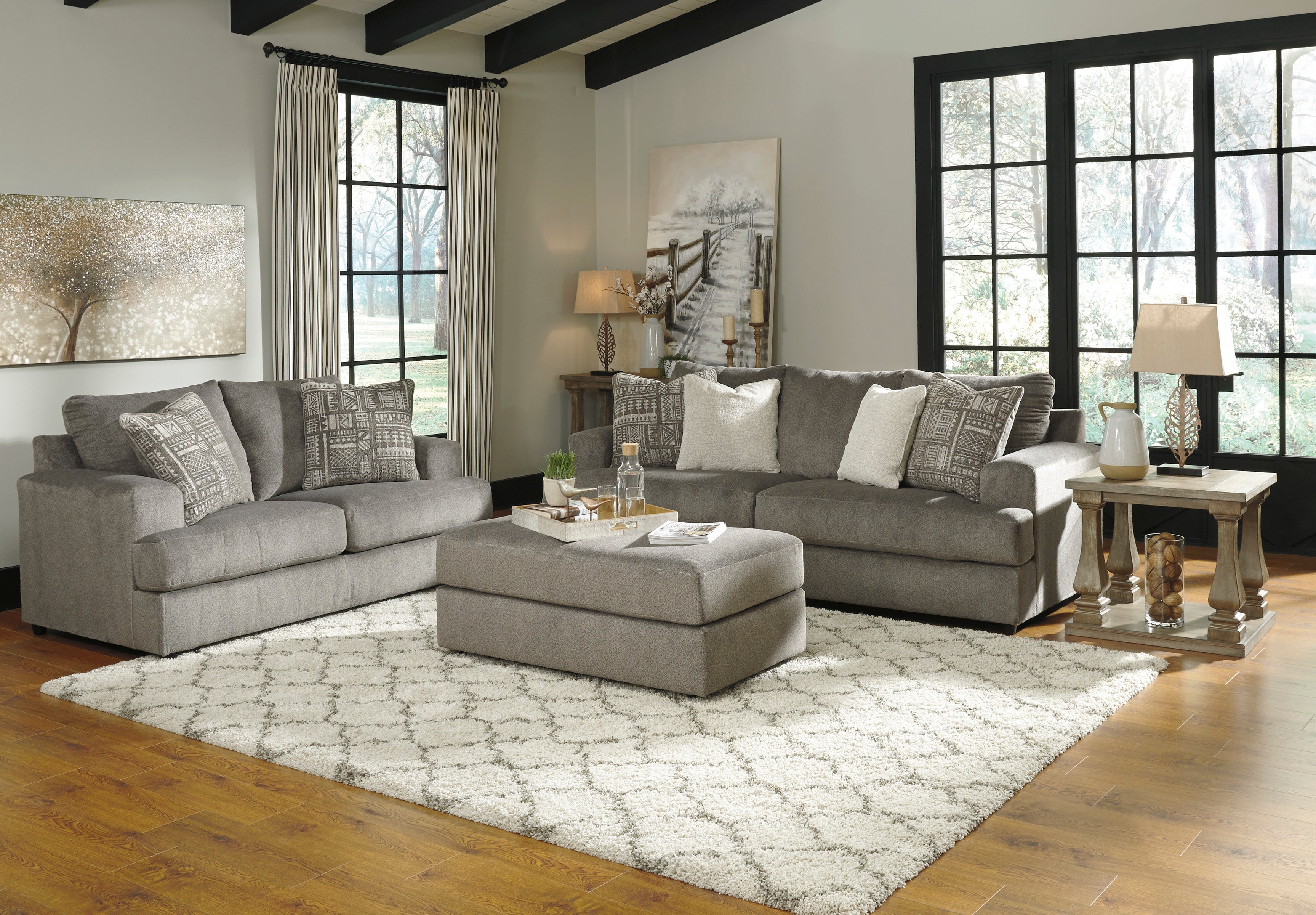 Soletren Ash Living Room Set - SET | 9510338 | 9510335 - Bien Home Furniture &amp; Electronics