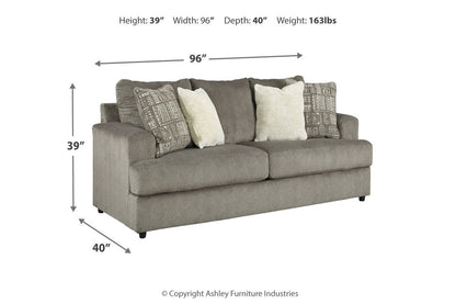 Soletren Ash Sofa - 9510338 - Bien Home Furniture &amp; Electronics
