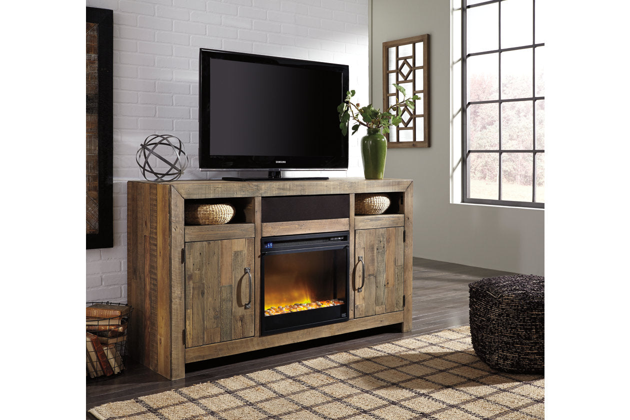 Sommerford Brown 62&quot; TV Stand - W775-48 - Bien Home Furniture &amp; Electronics