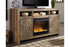 Sommerford Brown 62" TV Stand with Electric Fireplace - SET | W100-02 | W775-48 - Bien Home Furniture & Electronics