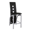 Sona Black/Silver Counter Chair, Set of 2 - 5532-24 - Bien Home Furniture & Electronics