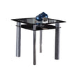 Sona Black/Silver Counter Height Table - SET | 5532-36 | 5532-36B - Bien Home Furniture & Electronics