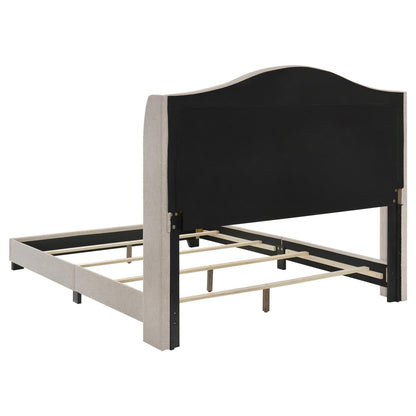 Sonoma Camel Back Full Bed Beige - 310073F - Bien Home Furniture &amp; Electronics