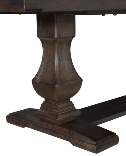 Southlake Wire Brushed Rustic Brown Dining Table - 5741-94* - Bien Home Furniture &amp; Electronics