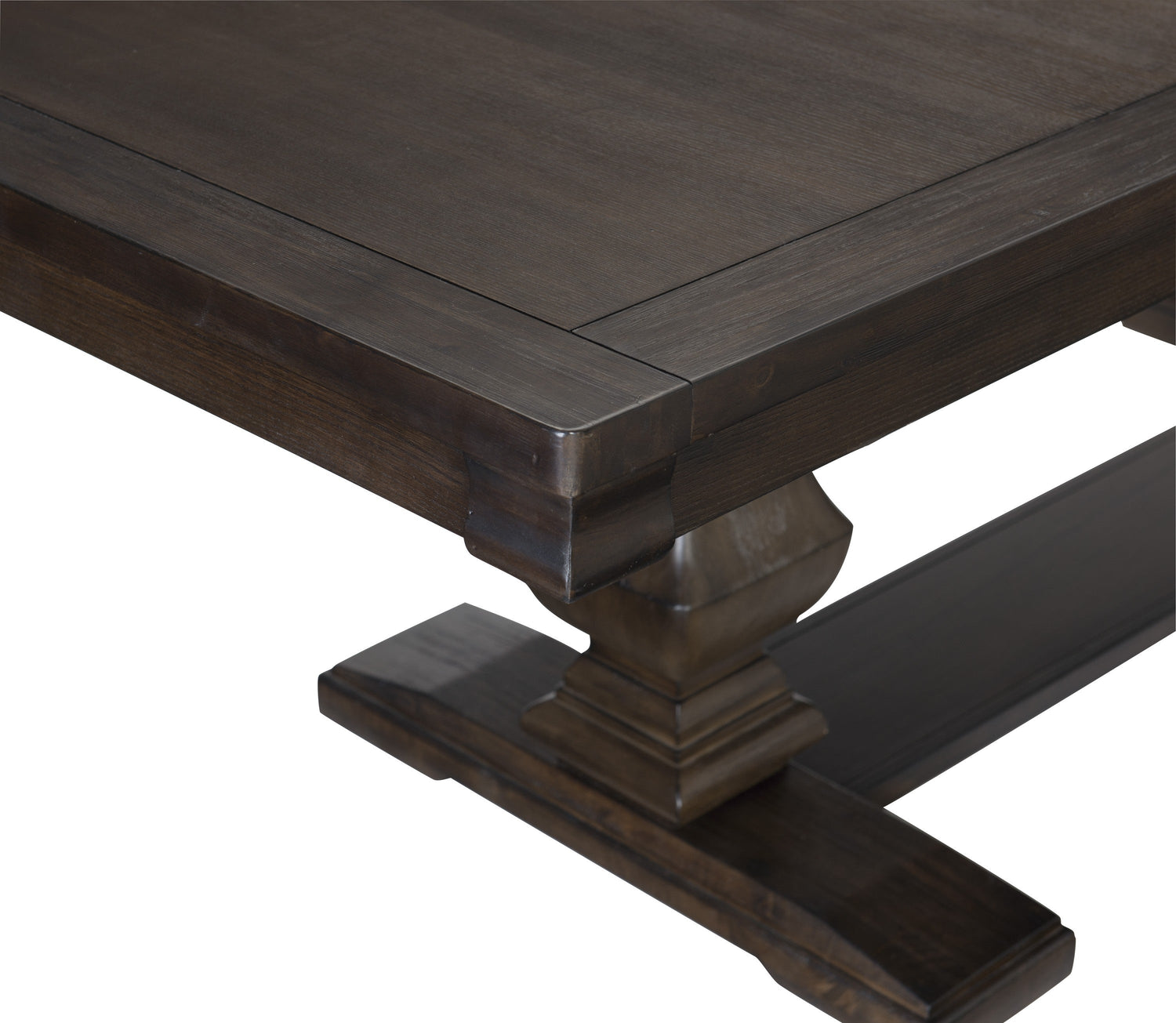 Southlake Wire Brushed Rustic Brown Dining Table - 5741-94* - Bien Home Furniture &amp; Electronics