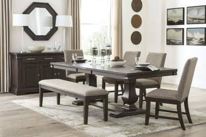 Southlake Wire Brushed Rustic Brown Dining Table - 5741-94* - Bien Home Furniture &amp; Electronics