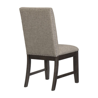 Southlake Wire Brushed Rustic Brown Side Chair, Set of 2 - 5741S - Bien Home Furniture &amp; Electronics