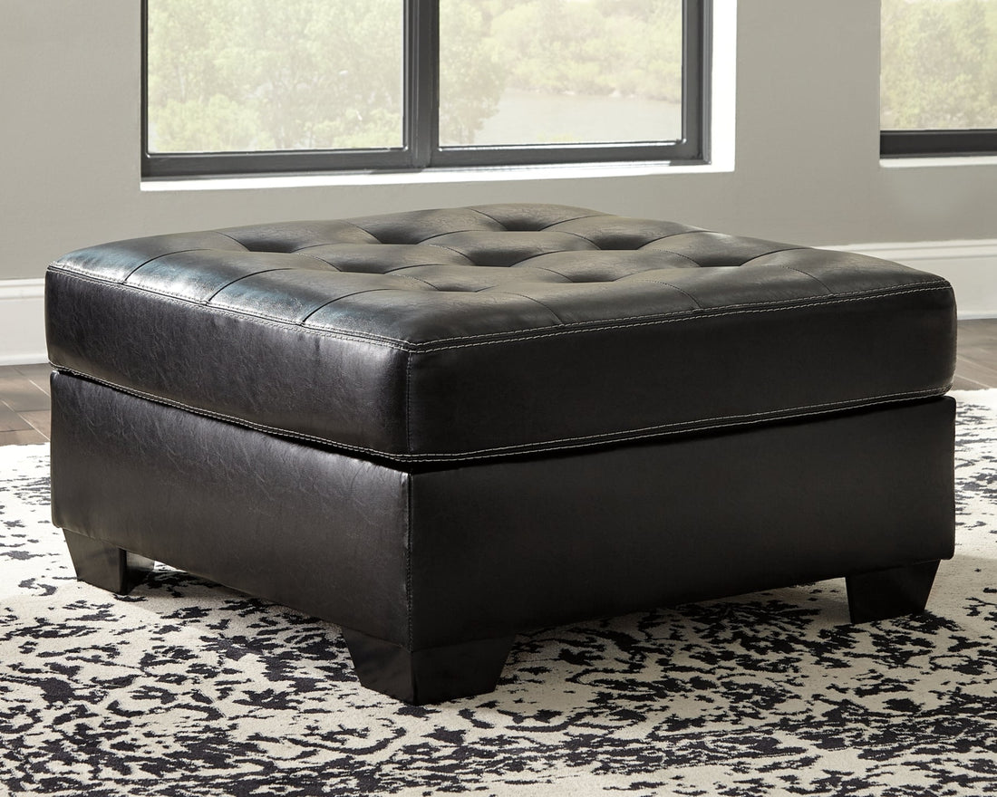 [SPECIAL] Jacurso Charcoal Oversized Ottoman - 9980408 - Bien Home Furniture &amp; Electronics