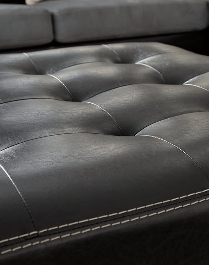 [SPECIAL] Jacurso Charcoal Oversized Ottoman - 9980408 - Bien Home Furniture &amp; Electronics