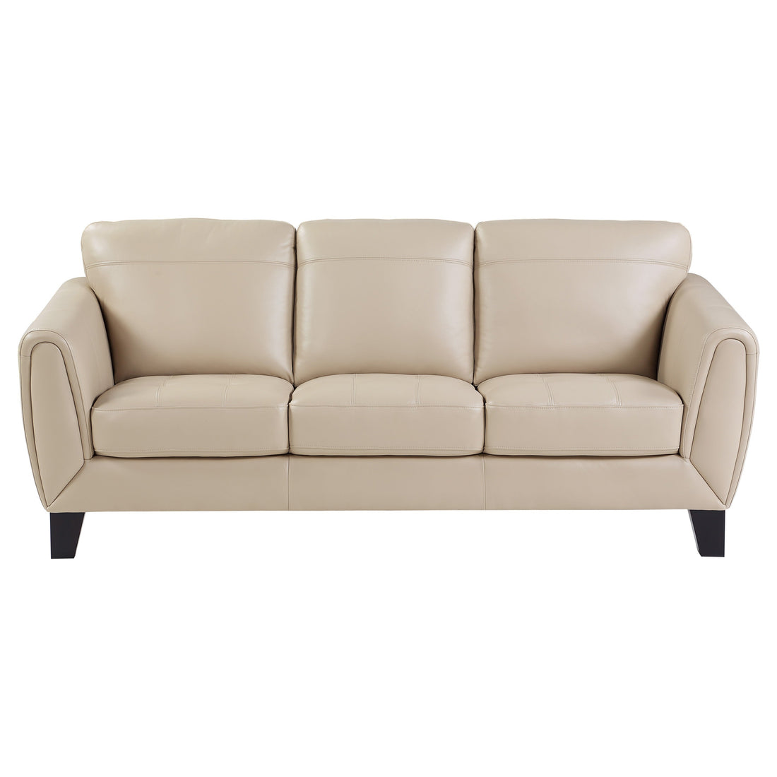 Spivey Beige Leather Sofa - 9460BE-3 - Bien Home Furniture &amp; Electronics