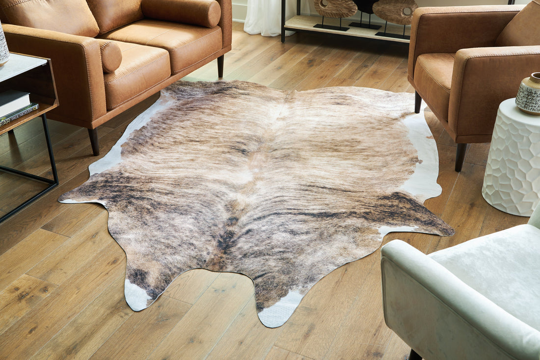 Sportsmen Brown Medium Rug - R406012 - Bien Home Furniture & Electronics