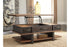 Stanah Two-tone Coffee Table with Lift Top - T892-9 - Bien Home Furniture & Electronics