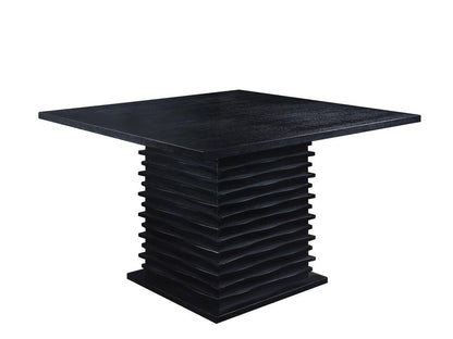 Stanton Black Square Counter Table - 102068 - Bien Home Furniture &amp; Electronics