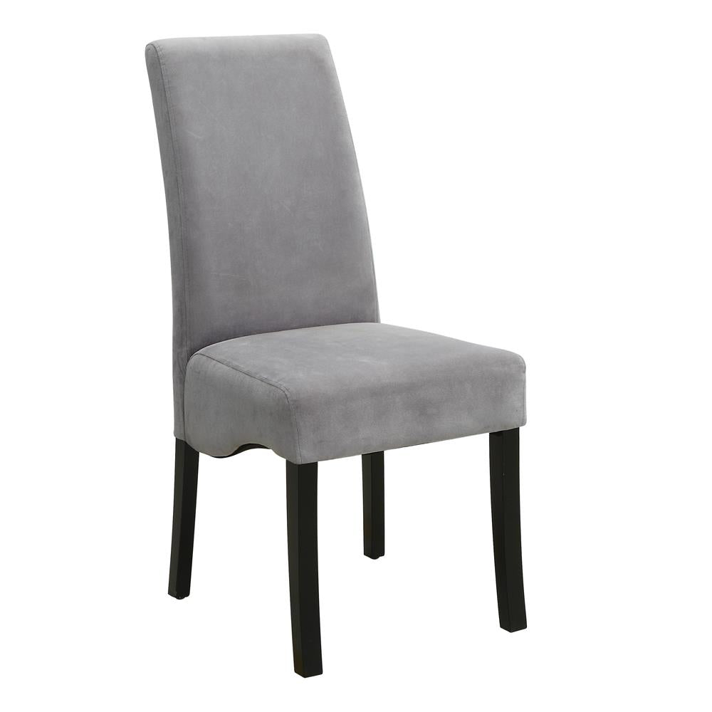 Stanton Gray Upholstered Side Chairs, Set of 2 - 102062 - Bien Home Furniture &amp; Electronics