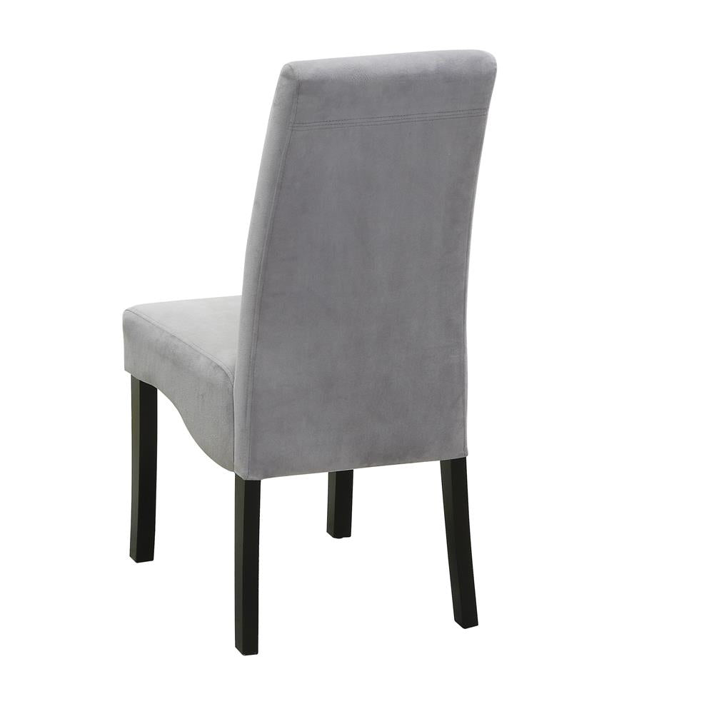 Stanton Gray Upholstered Side Chairs, Set of 2 - 102062 - Bien Home Furniture &amp; Electronics