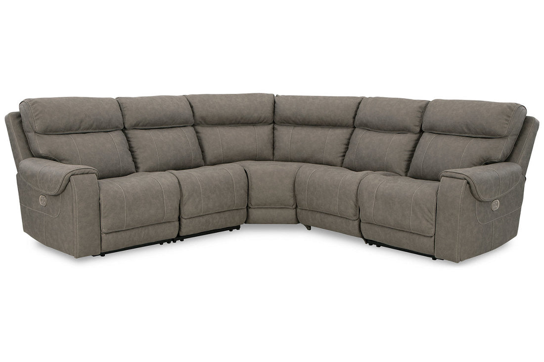 Starbot Fossil 5-Piece Power Reclining Sectional - SET | 2350131 | 2350146 | 2350158 | 2350162 | 2350177 - Bien Home Furniture &amp; Electronics