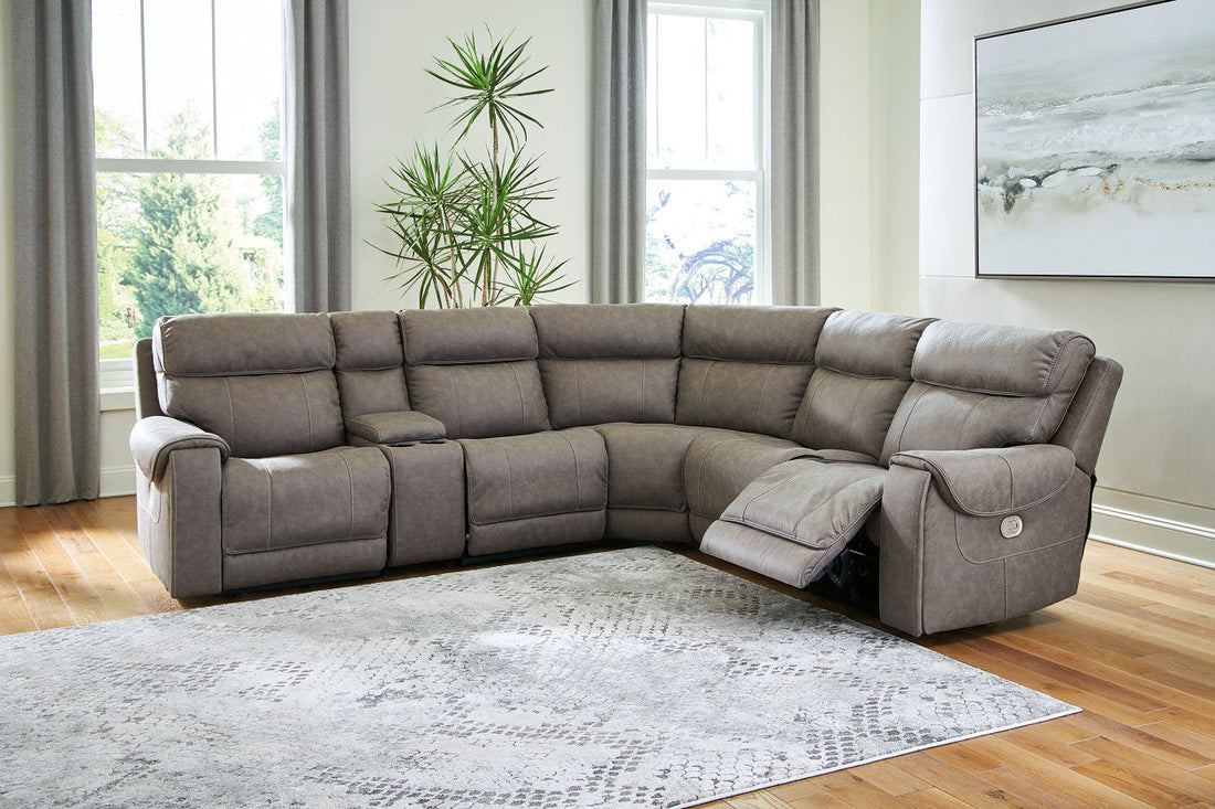 Starbot Fossil 6-Piece Power Reclining Sectional - SET | 2350131 | 2350146 | 2350157 | 2350158 | 2350162 | 2350177 - Bien Home Furniture &amp; Electronics