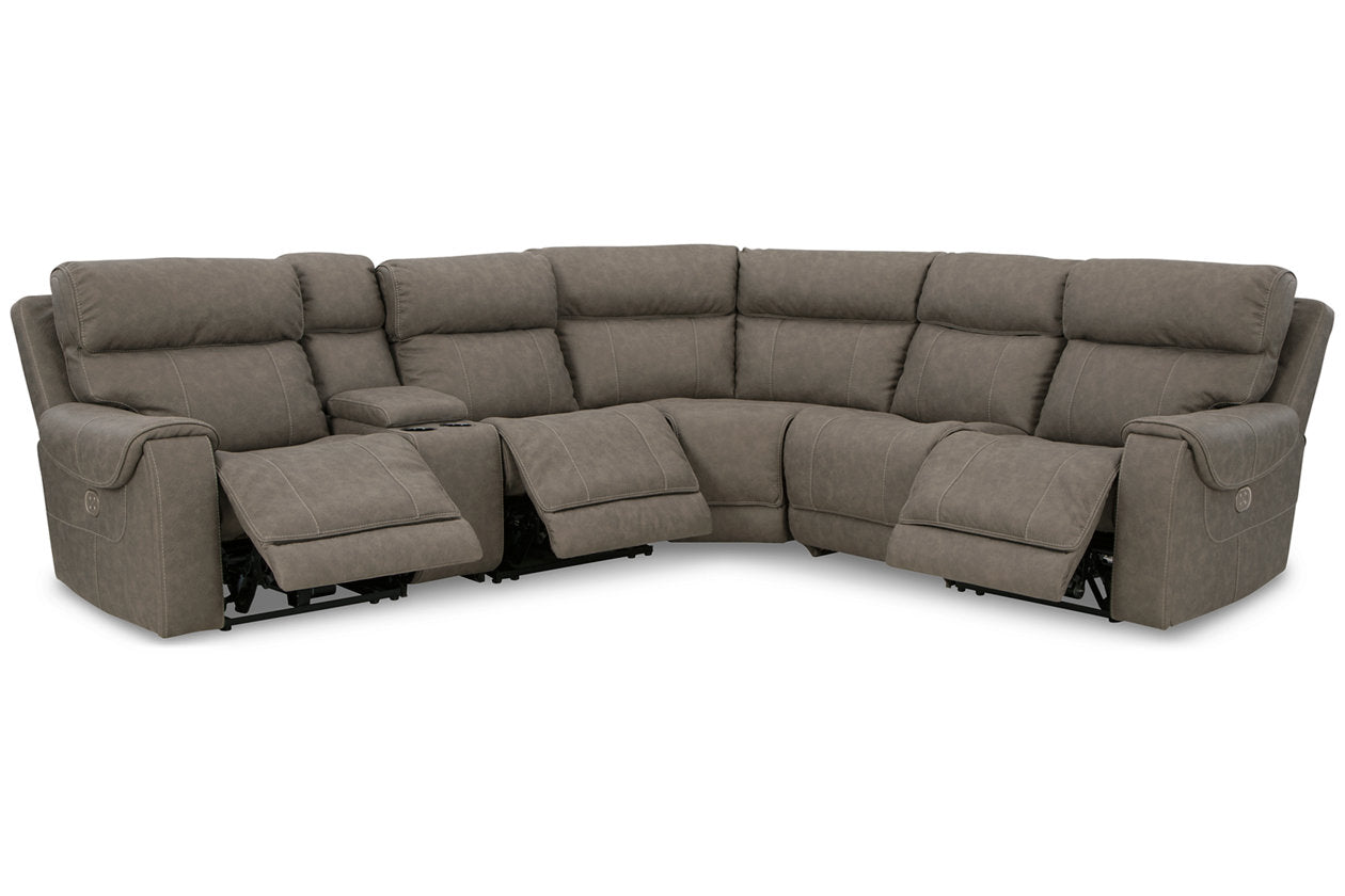 Starbot Fossil 6-Piece Power Reclining Sectional - SET | 2350131 | 2350146 | 2350157 | 2350158 | 2350162 | 2350177 - Bien Home Furniture &amp; Electronics