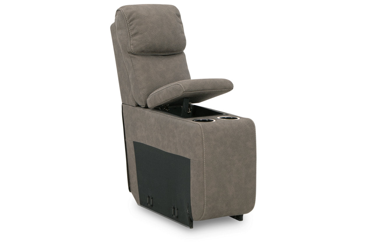 Starbot Fossil Console with Storage - 2350157 - Bien Home Furniture &amp; Electronics