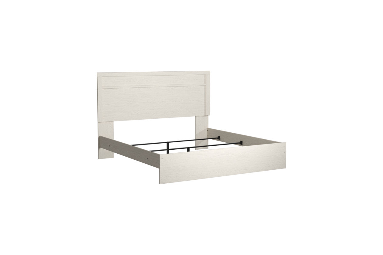 Stelsie White King Panel Headboard/Footboard - B2588-72 - Bien Home Furniture &amp; Electronics