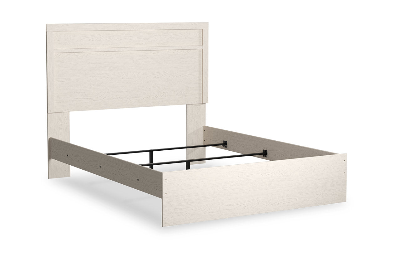 Stelsie White Queen Panel Bed - SET | B2588-71 | B2588-96 - Bien Home Furniture &amp; Electronics
