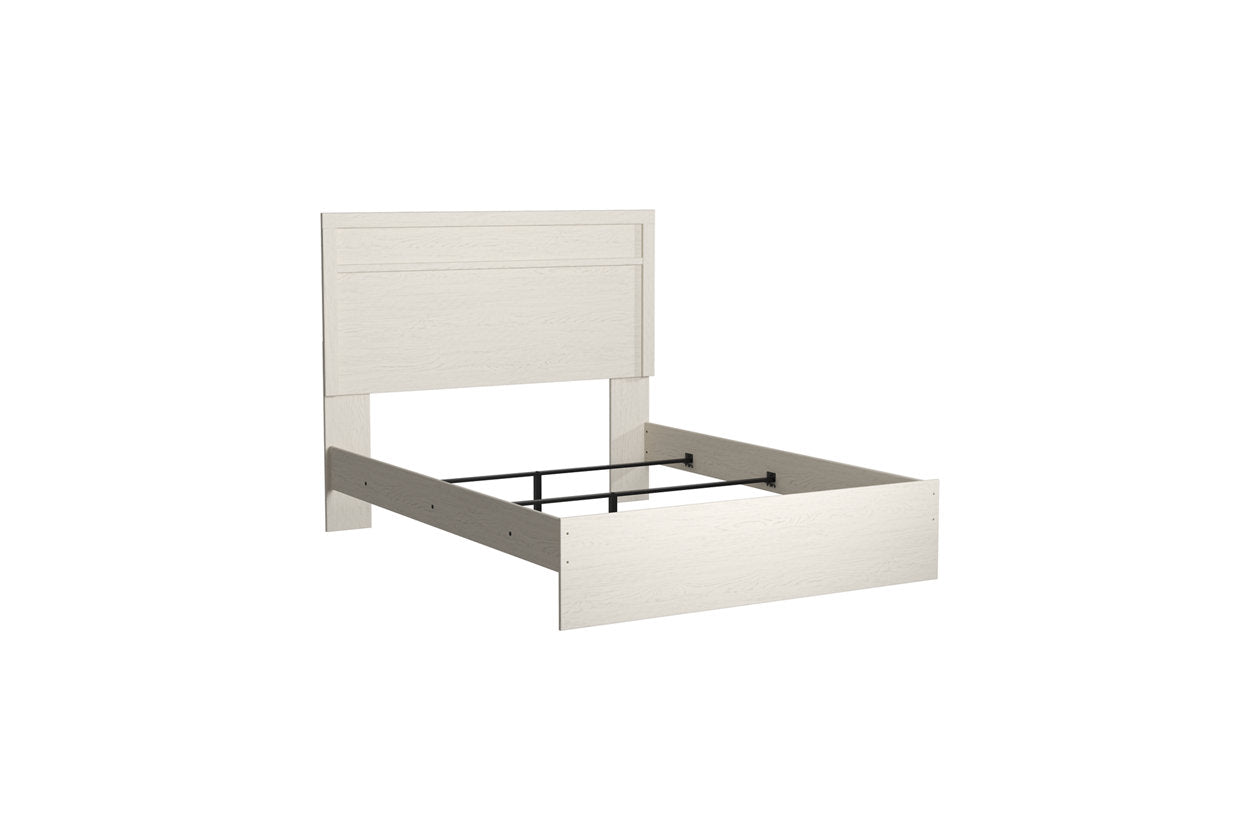 Stelsie White Queen Panel Headboard/Footboard - B2588-71 - Bien Home Furniture &amp; Electronics