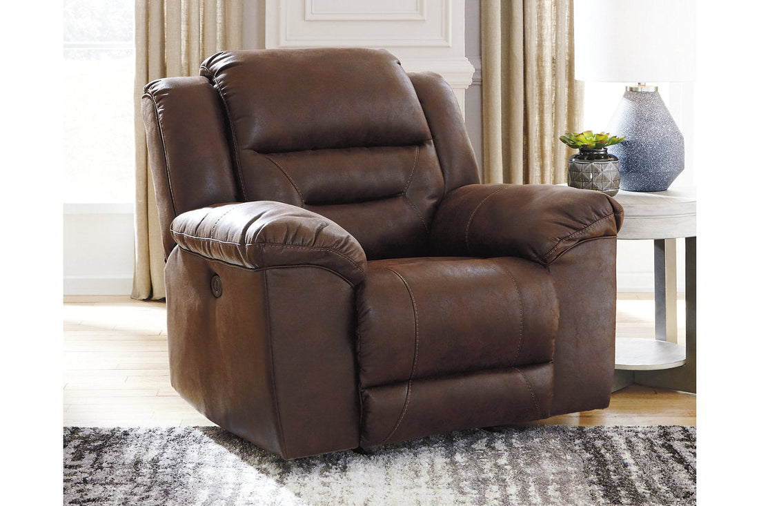 Stoneland Chocolate Power Recliner - 3990498 - Bien Home Furniture & Electronics