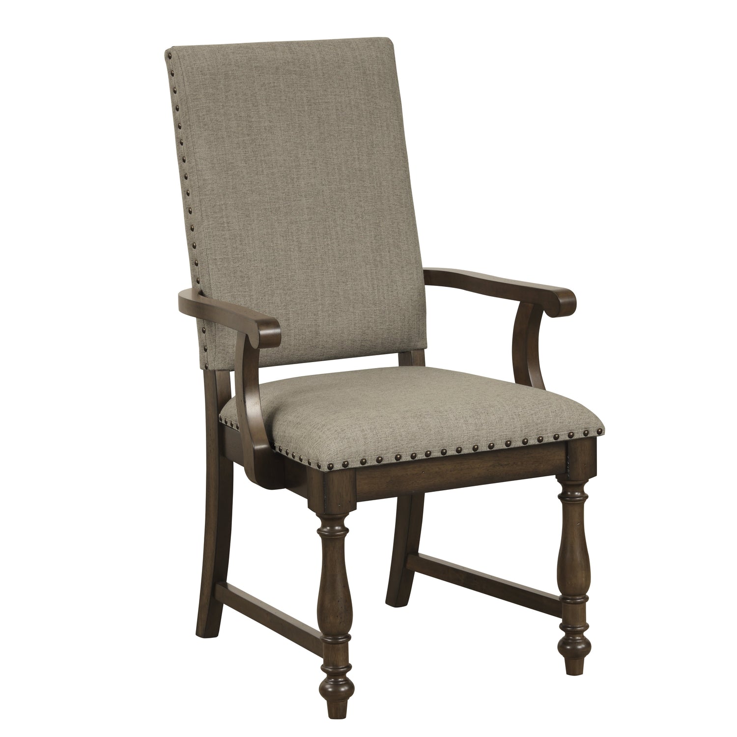 Stonington Brown Arm Chair, Set of 2 - 5703A - Bien Home Furniture &amp; Electronics