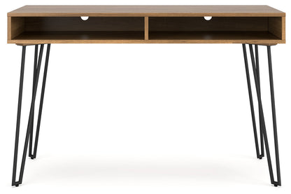 Strumford Brown/Black Home Office Desk - H449-14 - Bien Home Furniture &amp; Electronics