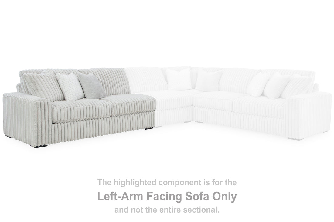 Stupendous Alloy Left-Arm Facing Sofa - 2590366 - Bien Home Furniture &amp; Electronics