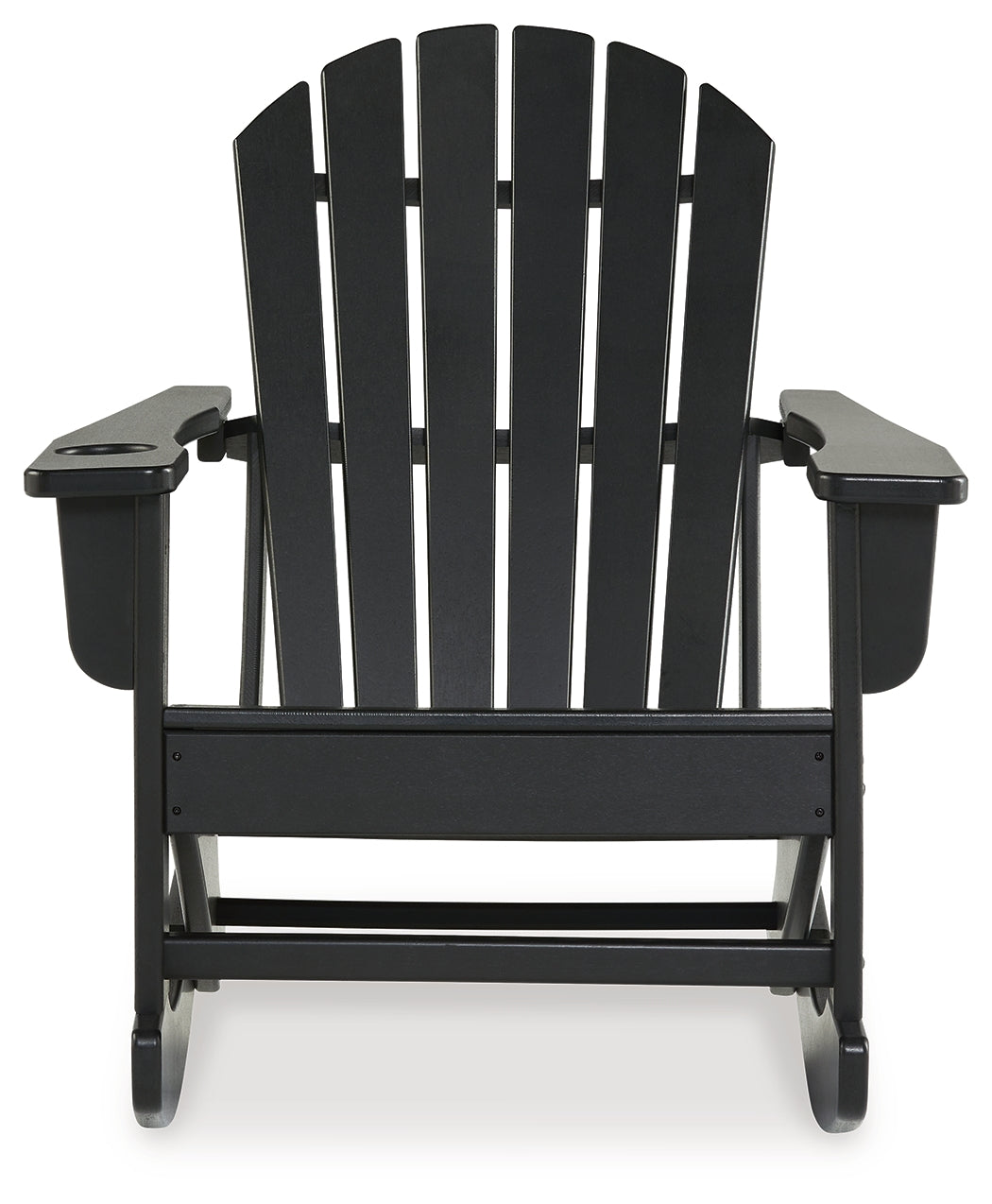 Sundown Treasure Black Outdoor Rocking Chair - P008-827 - Bien Home Furniture &amp; Electronics