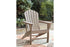 Sundown Treasure Grayish Brown Adirondack Chair - P014-898 - Bien Home Furniture & Electronics