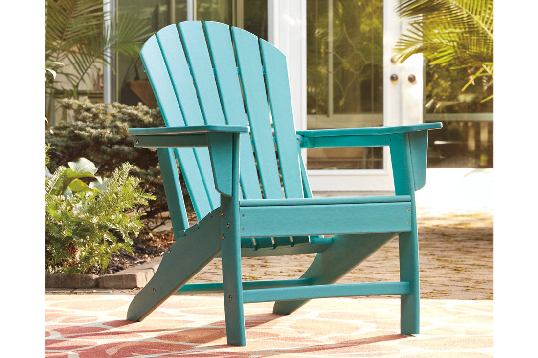 Sundown Treasure Turquoise Adirondack Chair - P012-898 - Bien Home Furniture &amp; Electronics