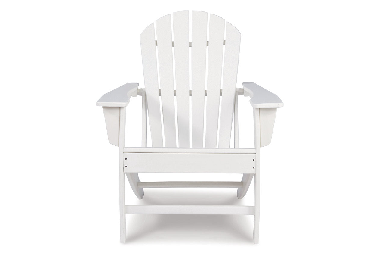 Sundown Treasure White Adirondack Chair - P011-898 - Bien Home Furniture &amp; Electronics