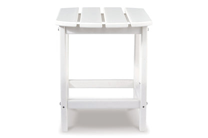 Sundown Treasure White End Table - P011-703 - Bien Home Furniture &amp; Electronics