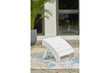 Sundown Treasure White Ottoman - P011-813 - Bien Home Furniture & Electronics