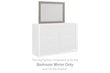 Surancha Gray Bedroom Mirror (Mirror Only) - B1145-36 - Bien Home Furniture & Electronics