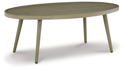 Swiss Valley Beige Outdoor Coffee Table - P390-700 - Bien Home Furniture &amp; Electronics