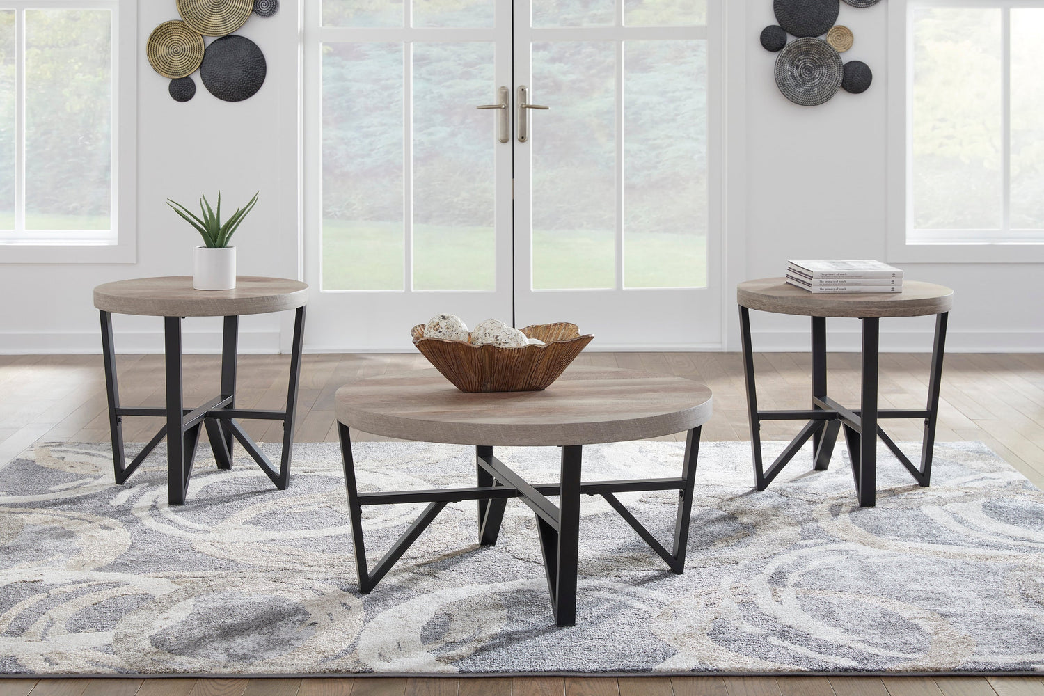 T235-13 Occasional Table Set - T235-13 Occasional Table Set - Bien Home Furniture &amp; Electronics